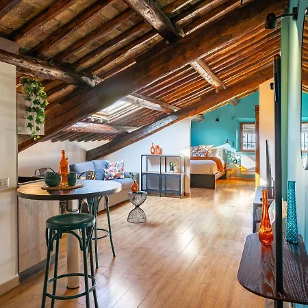 Roma 20min-elegante Loft Storico グロッタフェッラータ