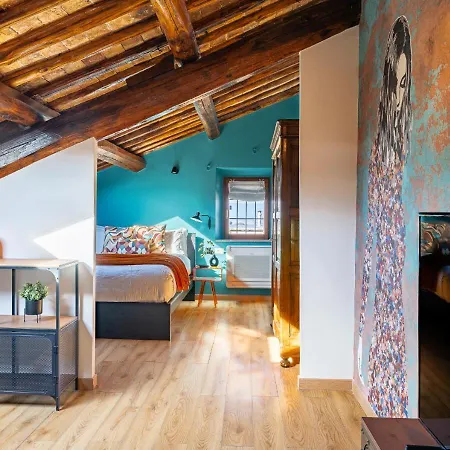 Roma 20min-elegante Loft Storico アパート